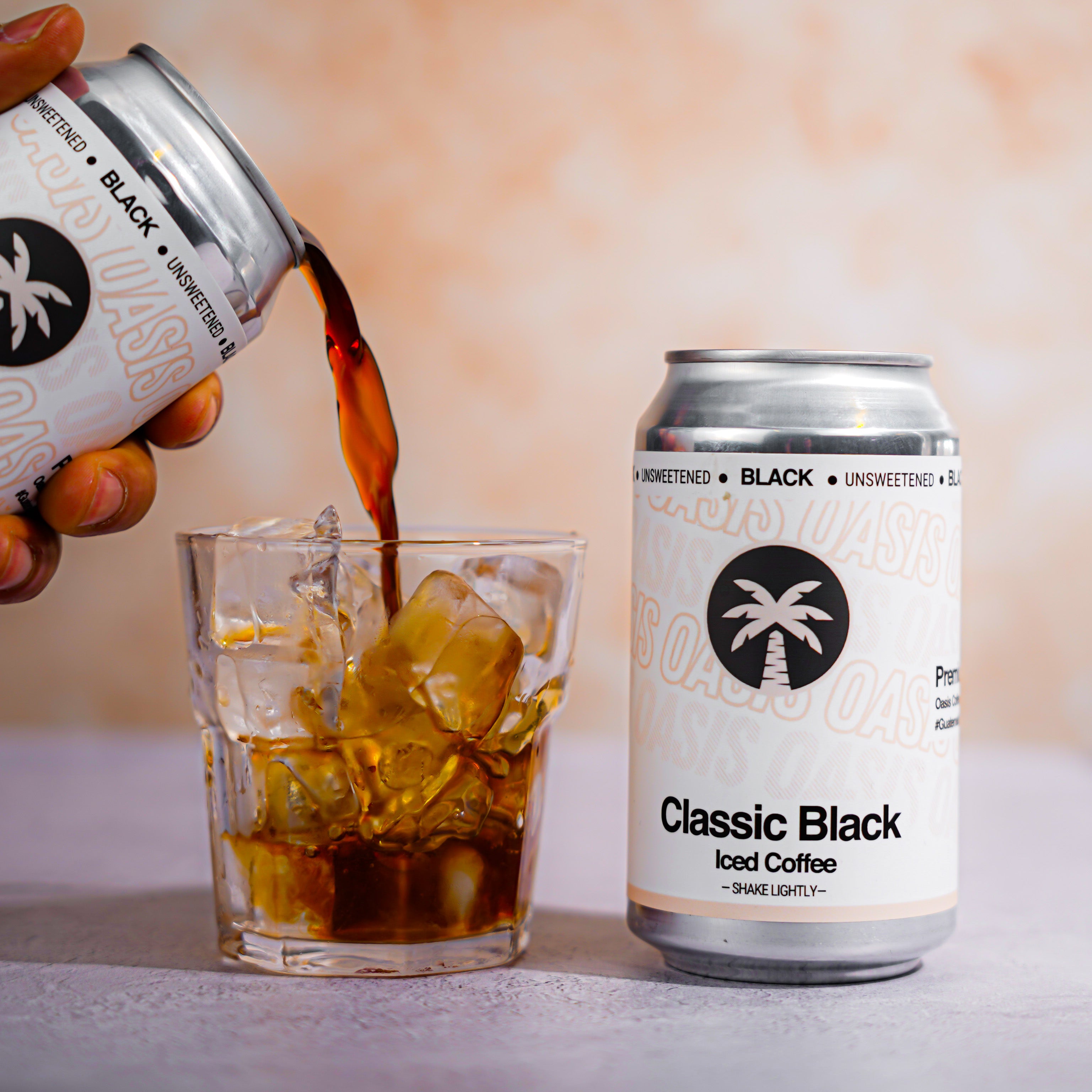 Oasis Cold Brew Cans - Classic Black