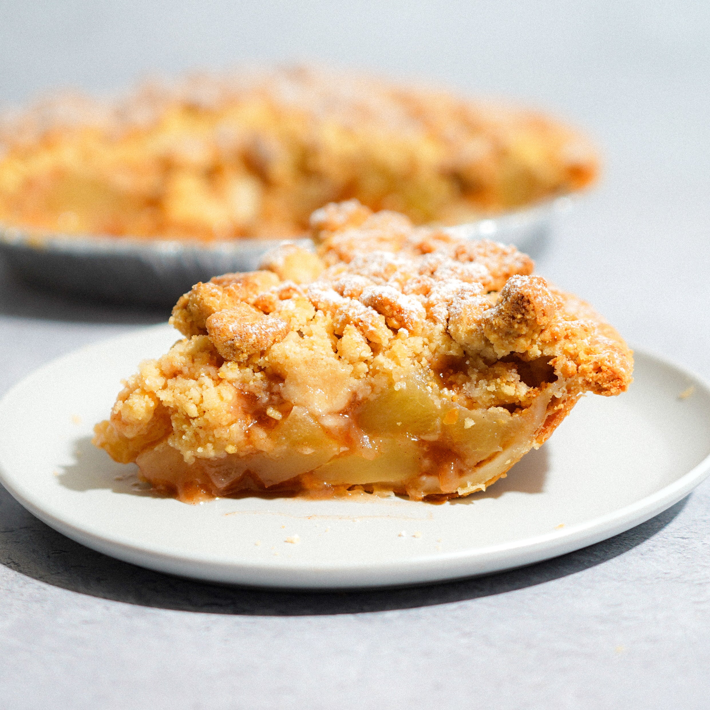 Apple Crumble Pie